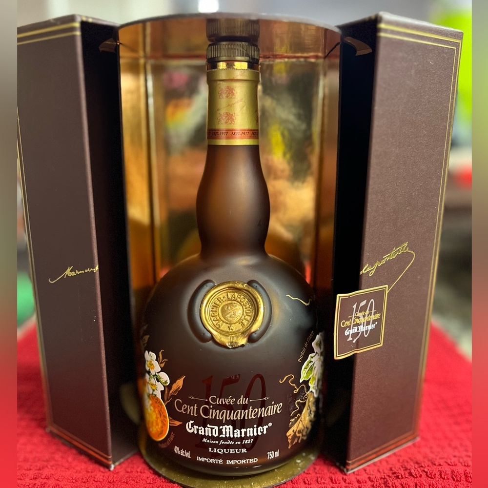 Grand Marnier Cent Cinquantenaire *empty* in original package and bottle